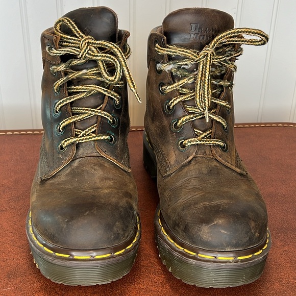 Dr Martens AirWair Made In England 8283 Boots Size 7 Womens 6 Mens - Picture 2 of 13